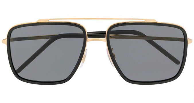 DOLCE & GABBANA EYEWEAR aviator frame sunglasses
