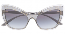 DOLCE & GABBANA EYEWEAR logo cat eye sunglasses