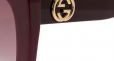 GUCCI EYEWEAR oversized frame sunglasses