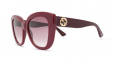 GUCCI EYEWEAR oversized frame sunglasses