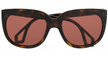 GUCCI EYEWEAR oversized cat-eye sunglasses
