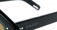 GUCCI EYEWEAR diamond frame sunglasses