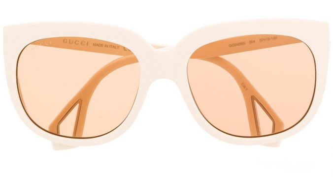 GUCCI EYEWEAR oversized frame sunglasses