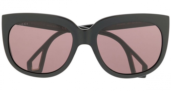 GUCCI EYEWEAR oversized frame sunglasses