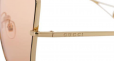 GUCCI EYEWEAR oversized square frame sunglasses