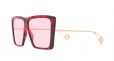 GUCCI EYEWEAR oversized tinted sunglasses
