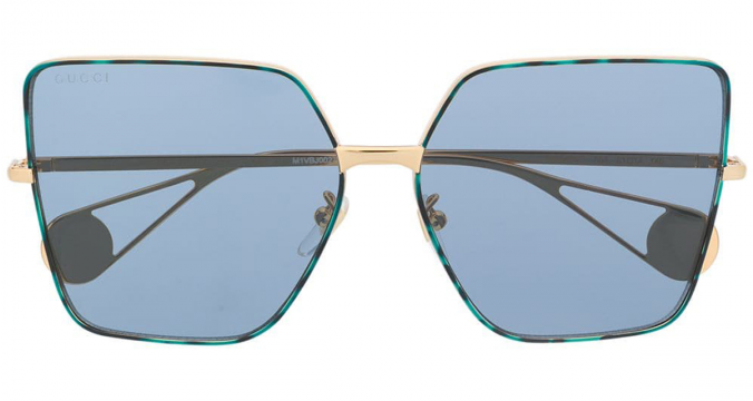 GUCCI EYEWEAR oversized sunglasses