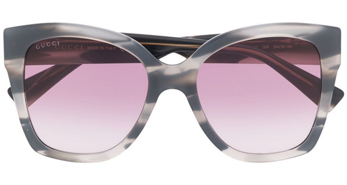 GUCCI EYEWEAR oversized sunglasses