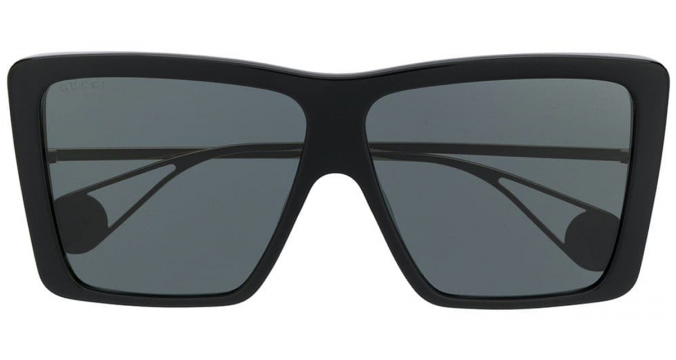 GUCCI EYEWEAR oversized sunglasses