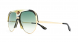 GUCCI EYEWEAR logo aviator sunglasses