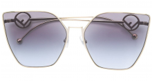 FENDI EYEWEAR oversized cat eye sunglasses