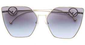 FENDI EYEWEAR oversized cat eye...