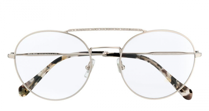 MIU MIU EYEWEAR crystal embellished glasses