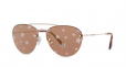 MIU MIU EYEWEAR star print lenses sunglasses