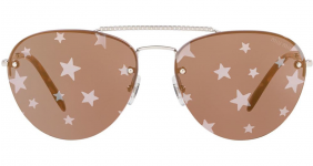 MIU MIU EYEWEAR star print...