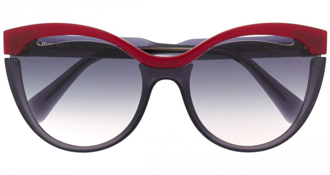 MIU MIU EYEWEAR cat-eye sunglasses