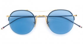 THOM BROWNE EYEWEAR round...