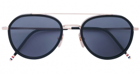 THOM BROWNE EYEWEAR Matte Black...