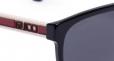 GUCCI EYEWEAR black round aviator style sunglasses