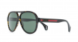 GUCCI EYEWEAR tortoiseshell aviator sunglasses
