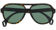 GUCCI EYEWEAR tortoiseshell aviator sunglasses