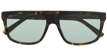 GUCCI EYEWEAR tortoiseshell square frame sunglasses