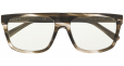 GUCCI EYEWEAR rectangle frame sunglasses