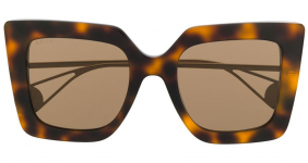 GUCCI EYEWEAR oversize-frame...