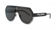 DOLCE & GABBANA EYEWEAR oversized logo sunglasses