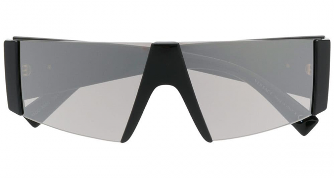 VERSACE EYEWEAR Medusa Ares visor sunglasses