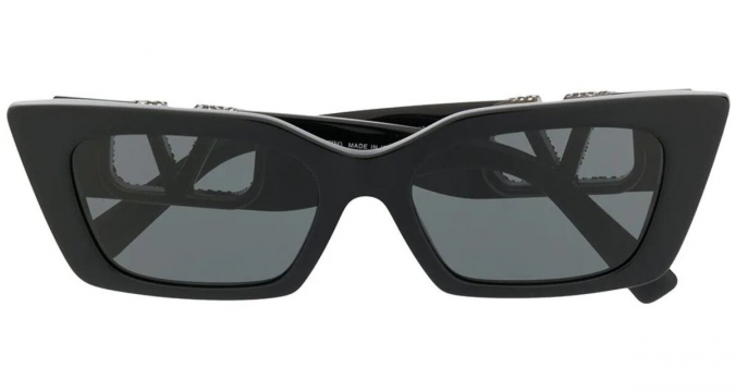 Valentino V-lOGO crystal embellished sunglasses