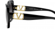 VALENTINO V-LOGO SQUARE SUNGLASSES