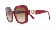 VALENTINO V-LOGO SQUARE SUNGLASSES