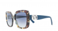 VALENTINO V-LOGO SQUARE SUNGLASSES