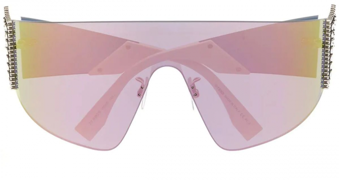 FENDI crystal-embellished sunglasses