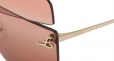 FENDI Kaligraphy colour-block sunglasses