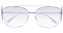 FENDI FFREEDOM SILVER SUNGLASSES