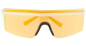 VERSACE LOGO VISOR SUNGLASSES