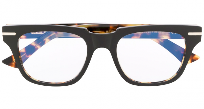 CUTLER & GROSS 1355-04 BLACK TAXI & CAMO OPTICAL GLASSES