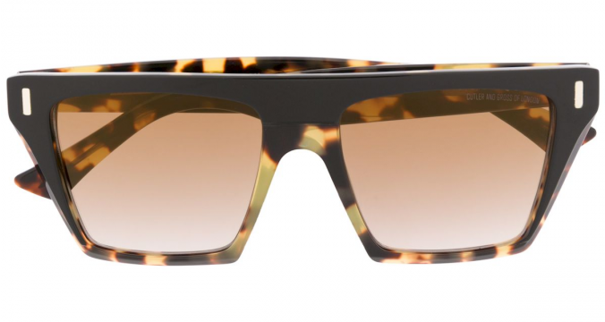 CUTLER & GROSS 1352-04 BLACK TAXI & CAMO SUNGLASSES