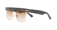 CUTLER & GROSS 1359-01 BLACK TAXI & GOLD SUNGLASSES