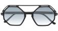 CUTLER & GROSS 1371-01 BLACK SUNGLASSES