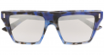 CUTLER & GROSS 1352-02 SPACE ODDITY BLUE SUNGLASSES