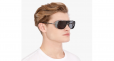 BALMAIN SILVER MESH SUNGLASSES
