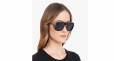 BALMAIN SILVER MESH SUNGLASSES