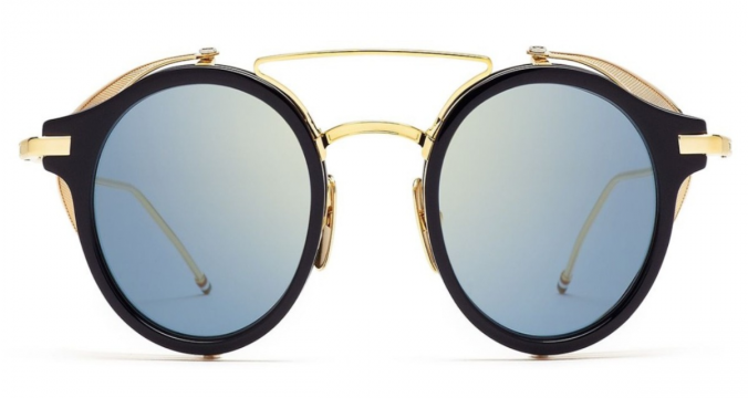 Thom Browne Gold Mesh sunglasses